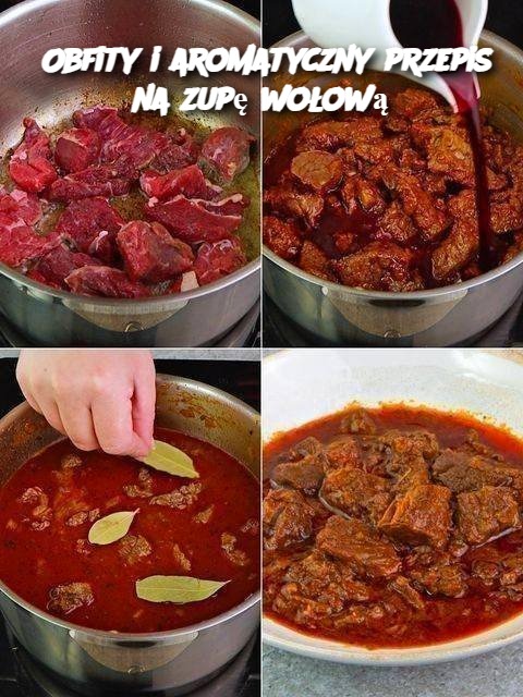 Obfity i aromatyczny przepis na zupę wołową