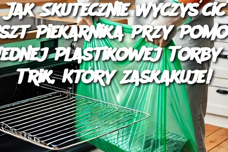 Jak Skutecznie Wyczyścić Ruszt Piekarnika Przy Pomocy Jednej Plastikowej Torby – Trik, Który Zaskakuje!