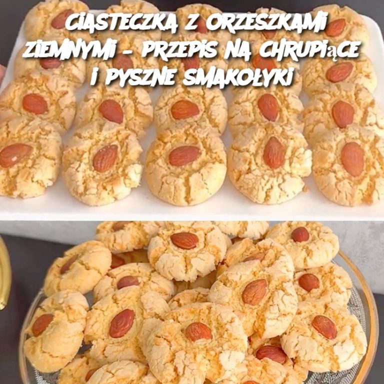 Ciasteczka z orzeszkami ziemnymi – przepis na chrupiące i pyszne smakołyki