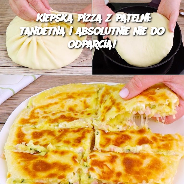 Kiepska pizza z patelni: tandetna i absolutnie nie do odparcia!