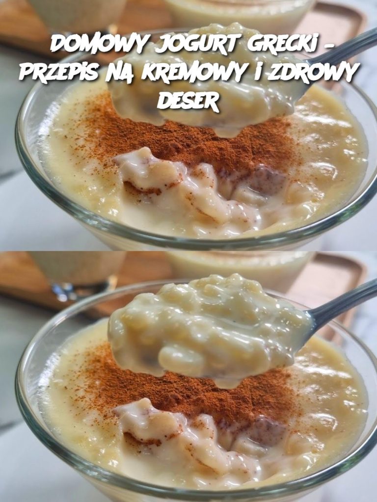 Domowy jogurt grecki – Przepis na kremowy i zdrowy deser