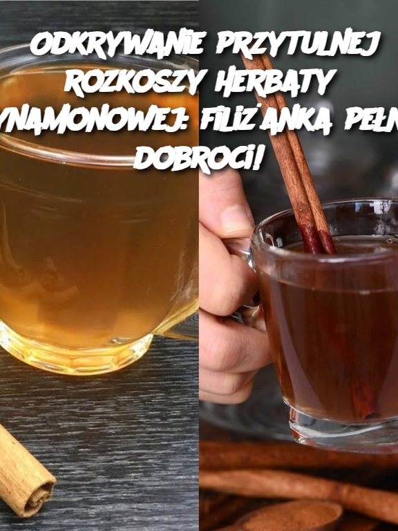 Odkrywanie przytulnej rozkoszy herbaty cynamonowej: filiżanka pełna dobroci!