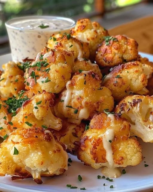 Crispy Cauliflower Bites: A Deliciously Crunchy Snack or Side Dish