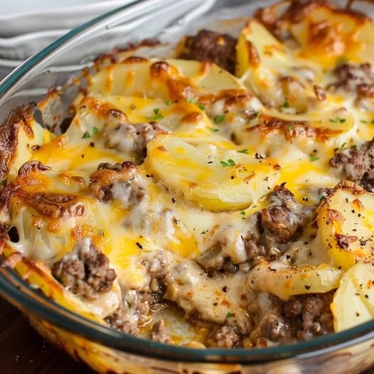 Potato & Beef Casserole: A Hearty Comfort Food Delight