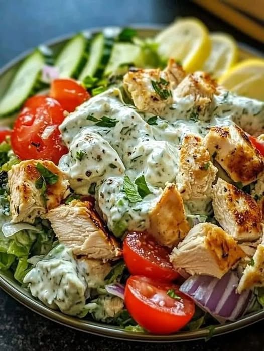 Tzatziki Chicken Salad: A Refreshing Mediterranean Delight