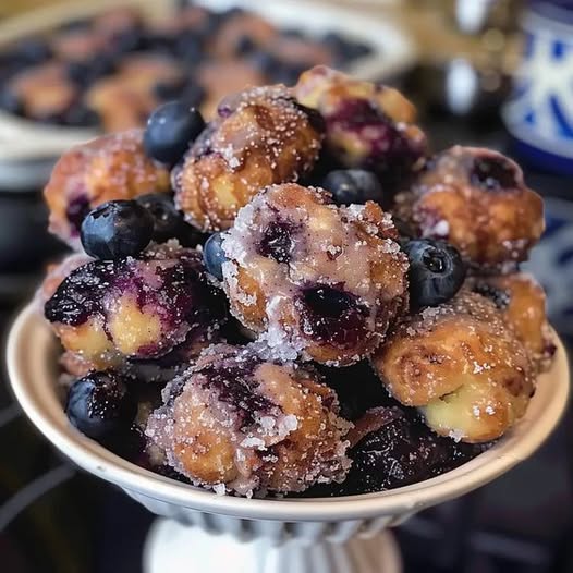 Baked Blueberry Fritter Bites: A Healthy Twist on a Classic Treat