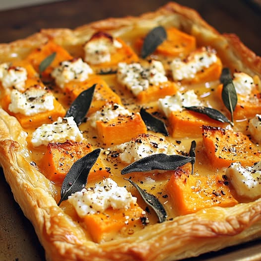 Butternut Squash, Feta, and Sage Tart: A Savory Delight for Any Occasion