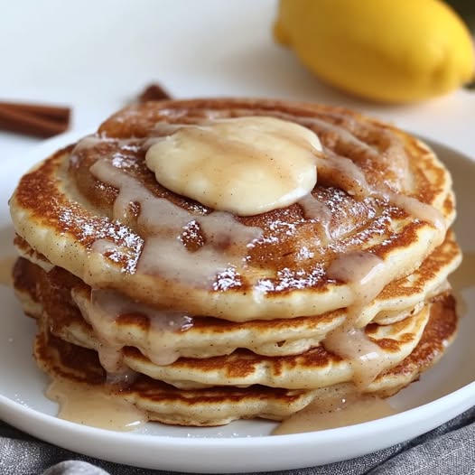 Fluffy Cinnamon Roll Pancakes: A Sweet Twist on a Breakfast Classic