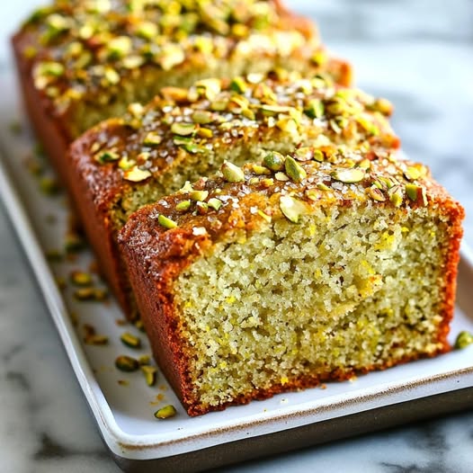 Citrus Pistachio Morning Loaf: A Zesty and Nutty Breakfast Delight