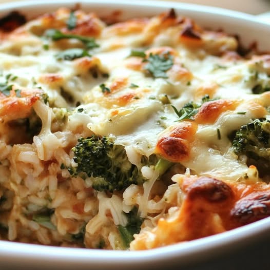 Creamy Chicken and Broccoli Rice Bake: A Comforting One-Dish Meal