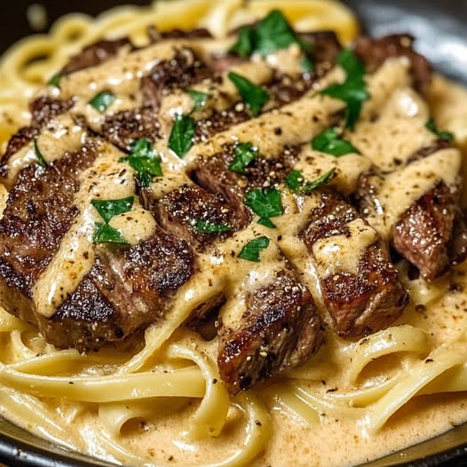 Spicy Cajun Steak Alfredo Extravaganza: A Flavor-Packed Comfort Meal