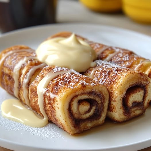 Cinnamon Roll French Toast Pinwheels: A Sweet Twist on a Breakfast Classic