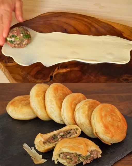 Chinese Beef Puff Pastry Pies: A Savory Snack with Flaky Perfection