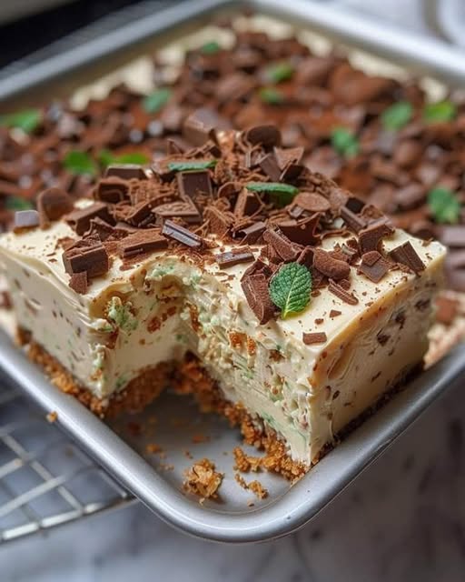 Peppermint Crisp Tart: A Festive Minty Delight