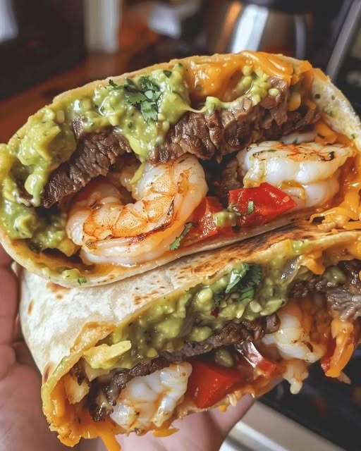 Surf and Turf Burrito: A Bold and Flavorful Feast in Every Bite