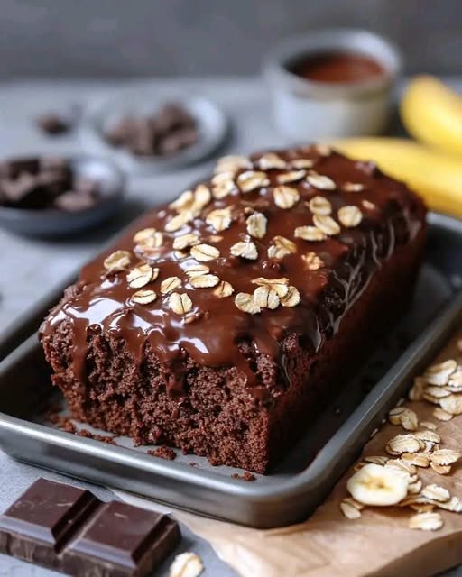 Chocolate Banana Oat Bread: A Healthy and Decadent Treat