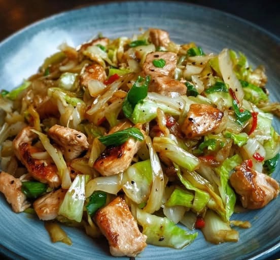 Chinese Chicken and Cabbage Stir-Fry: A Quick, Flavorful Weeknight Dish