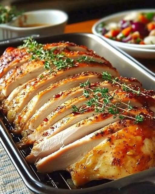 Perfectly Roasted Turkey Breast: Juicy, Tender, and Full of Flavor!