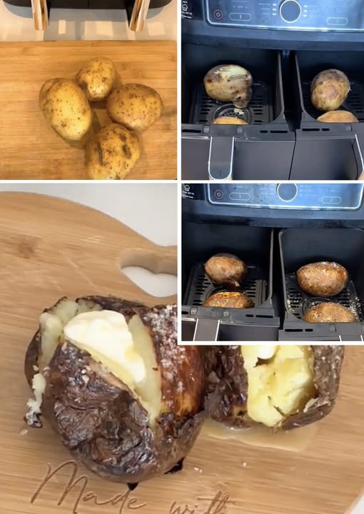 Classic Jacket Potatoes: Crispy Outside, Fluffy Inside