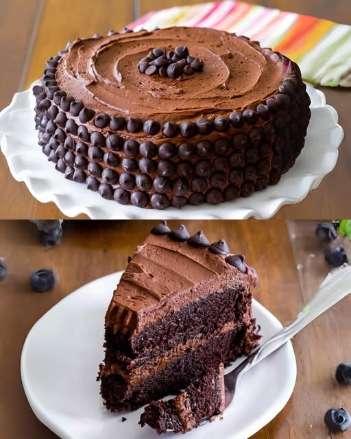 Ultimate Chocolate Cake with Chocolate Buttercream Frosting: A Decadent Delight