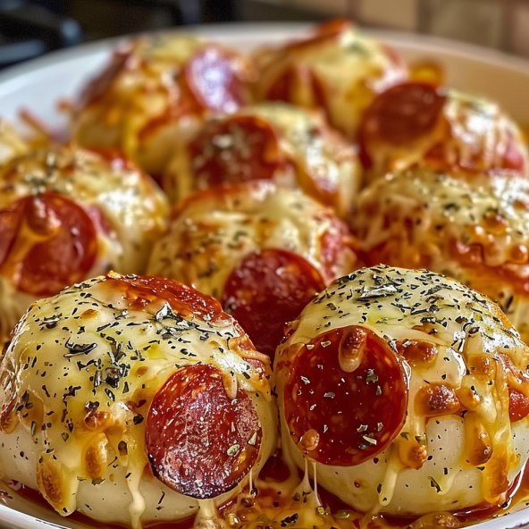 Cheesy Pepperoni Pizza Bombs: The Ultimate Savory Snack