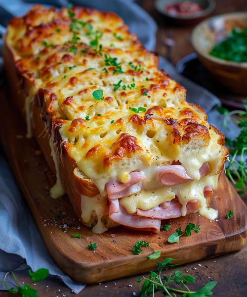 Gourmet Ham and Cheese Croque-Cake: A Twist on a Classic Favorite