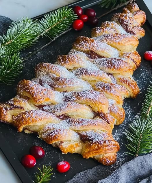 Nutella Pastry Christmas Tree: A Festive and Decadent Holiday Treat