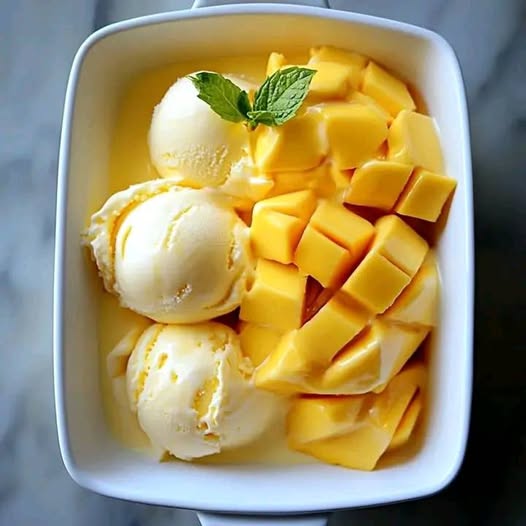 Homemade Mango Ice Cream: A Refreshing Tropical Treat