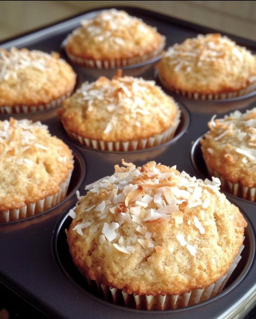 One-Bowl WW Friendly Coconut Muffins: Light, Fluffy, and Delicious!