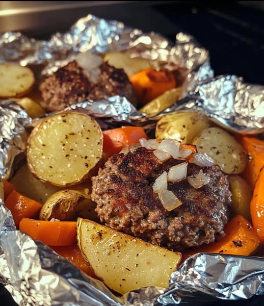 Hamburger Hobo Dinner Foil Packets: A Simple, Flavorful Outdoor Meal