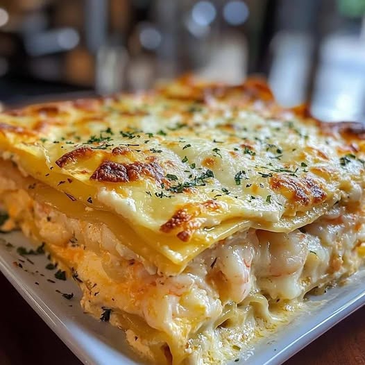 Garlic Butter Shrimp Scampi Lasagna: A Delicious Twist on a Classic Favorite