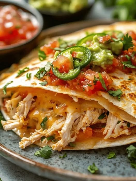 Taco Bell-Inspired Chicken Quesadilla: A Savory Favorite at Home