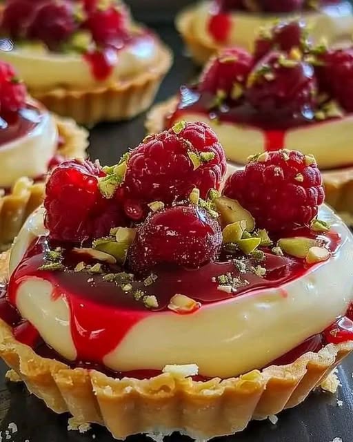 Raspberry White Chocolate Tartlets: A Heavenly Sweet Bite