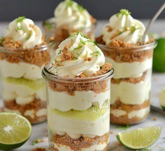 Key Lime Cheesecake Parfaits: A Sweet, Tangy Delight in a Glass