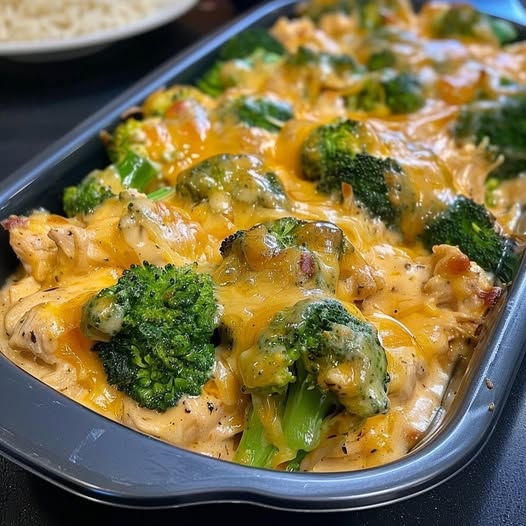 Low-Carb Chicken Cheese Broccoli Casserole: Comfort Food Made Healthy