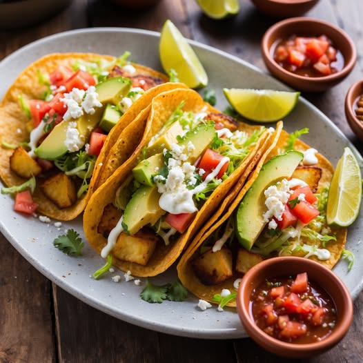 Crispy Potato Tacos (Tacos Dorados): A Flavorful Crunch in Every Bite