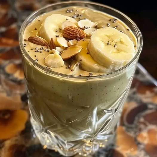 Almond, Banana, Avocado Smoothie with Honey: A Creamy and Nutritious Powerhouse