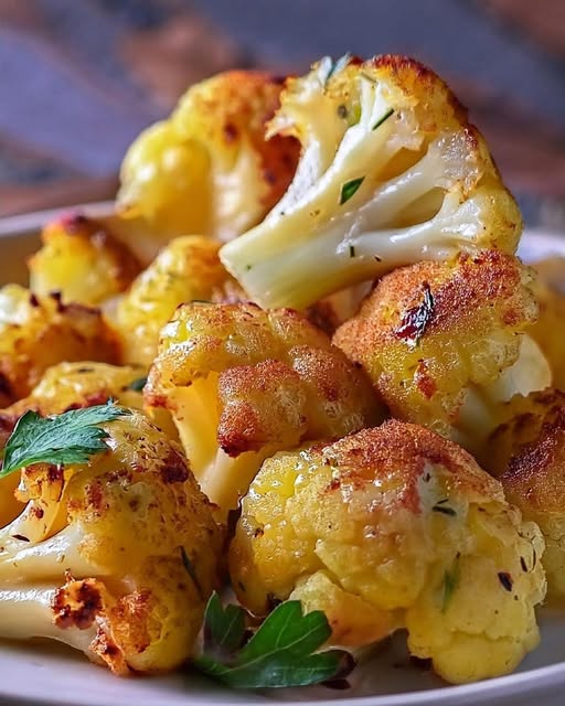 Cheesy Garlic Parmesan Cauliflower: A Low-Carb Comfort Food Delight