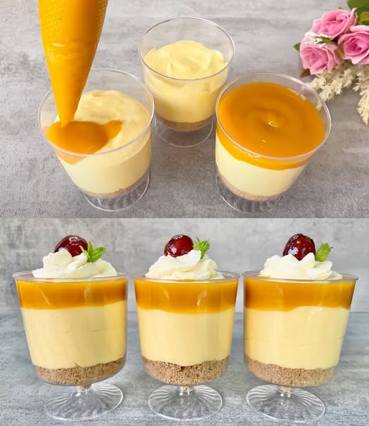 Mango Dessert Cups: Easy and No Bake Summer Delight