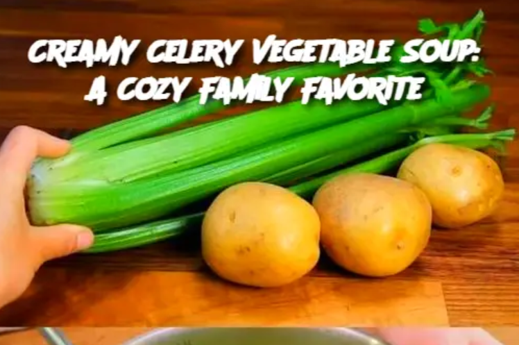 Creamy Celery Vegetable Soup: A Cozy Family Favorite