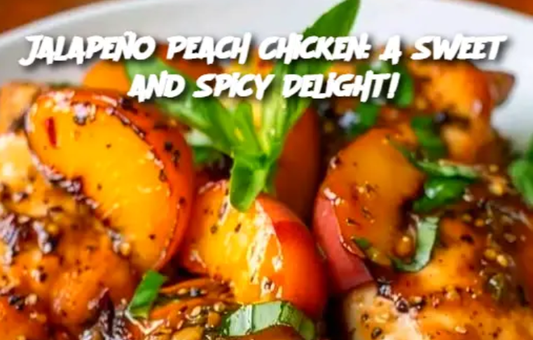 Jalapeño Peach Chicken: A Sweet and Spicy Delight!