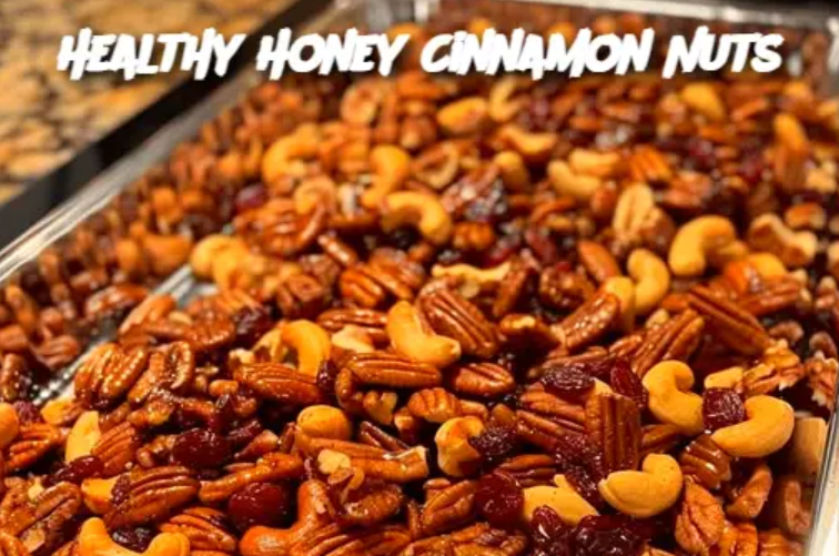 Healthy Honey Cinnamon Nuts