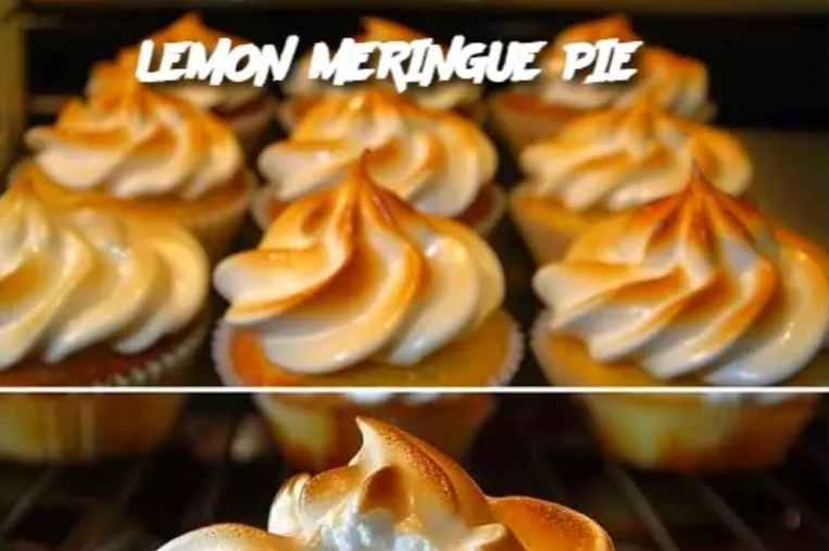 LEMON MERINGUE PIE CUPCAKES ChatGPT a dit : ChatGPT Lemon Meringue Pie Cupcakes – A Tangy, Sweet Delight