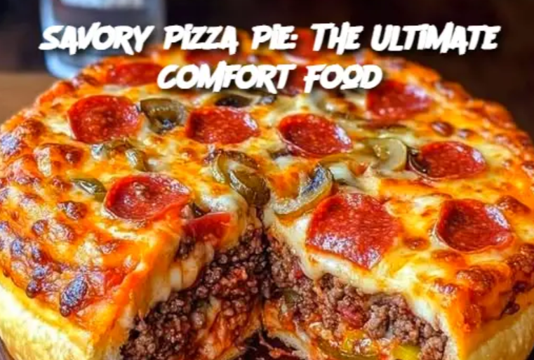 Savory Pizza Pie: The Ultimate Comfort Food