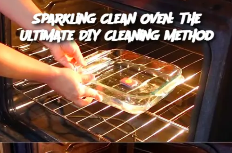 Sparkling Clean Oven: The Ultimate DIY Cleaning Method