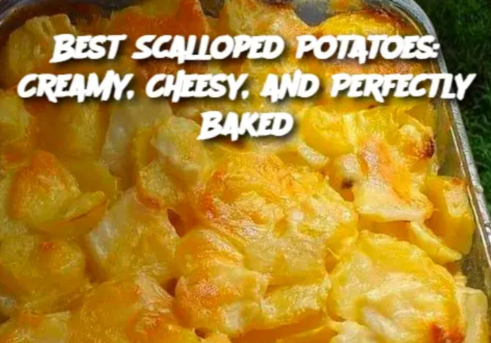 Best Scalloped Potatoes: Creamy, Cheesy, and Perfectly Baked