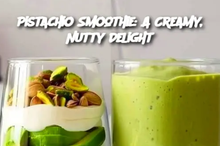 Pistachio Smoothie: A Creamy, Nutty Delight