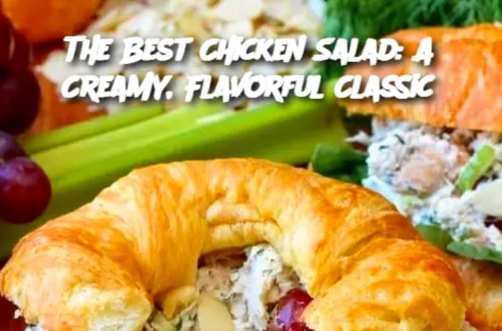 The Best Chicken Salad: A Creamy, Flavorful Classic