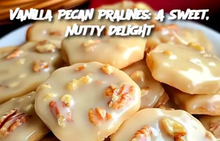 Vanilla Pecan Pralines: A Sweet, Nutty Delight