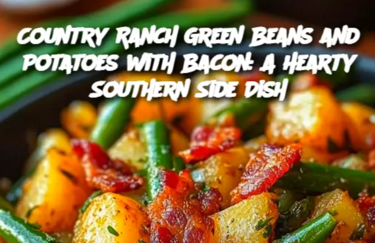 Country Ranch Green Beans and Potatoes with Bacon: A Hearty Southern Side Dish